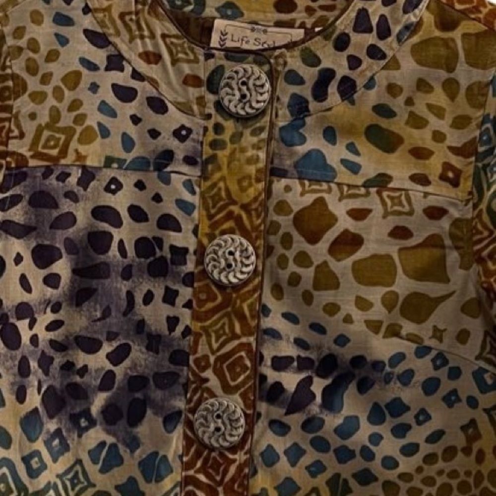 Lifestyle Women’s Animal Print Blazer Size S - Picture 3 of 5